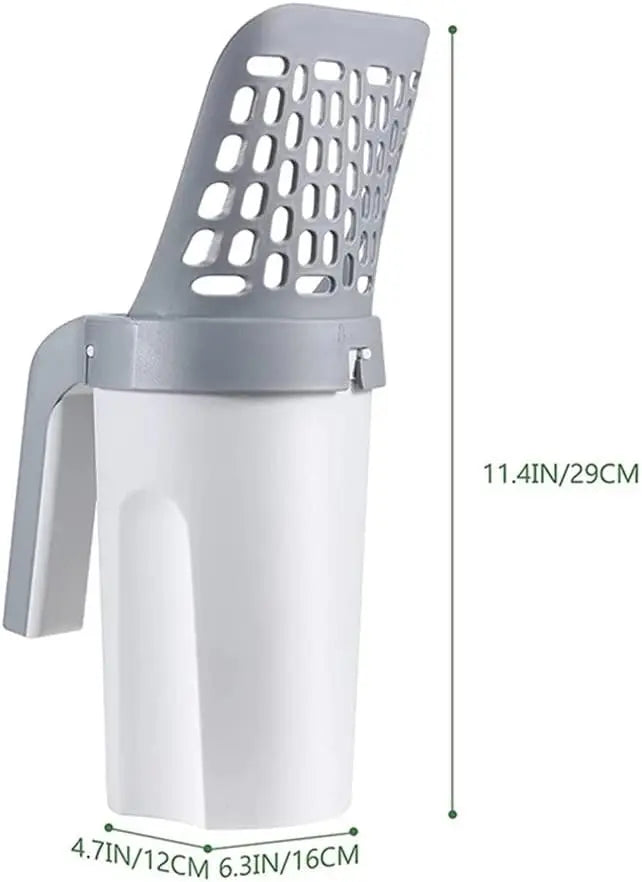 Kattenbakschep met afvalzak - Lumoraa