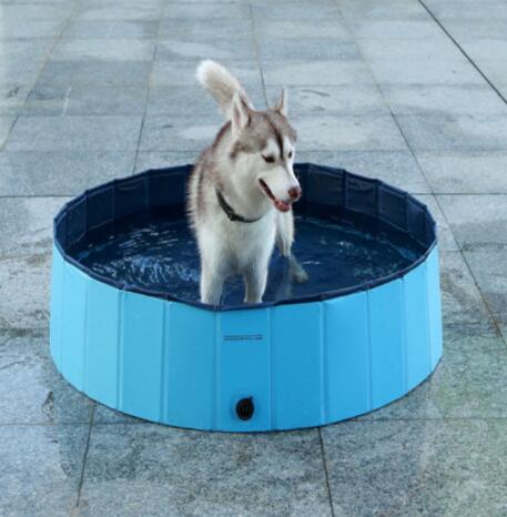 Honden Zwembad – Vouwbare Pet Pool voor Grote Honden | Perfect voor Zomers Plezier en Badken - Lumoraa