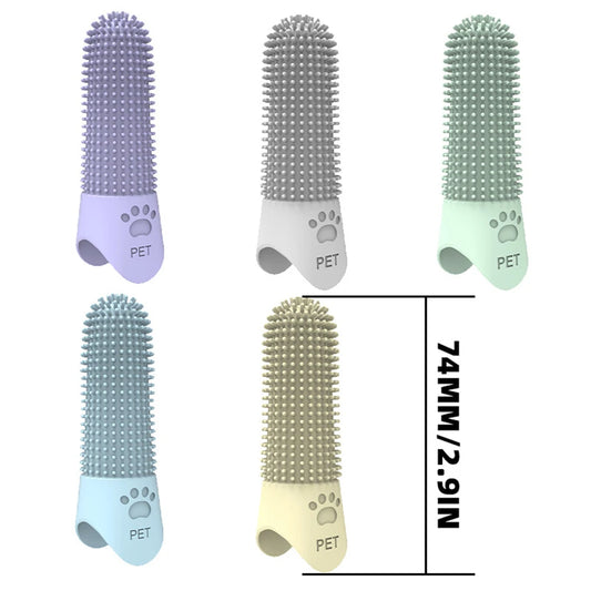 Lumoraa Pet Silicone Teeth Cleaning Fingertips – Voor Katten en Honden - Lumoraa