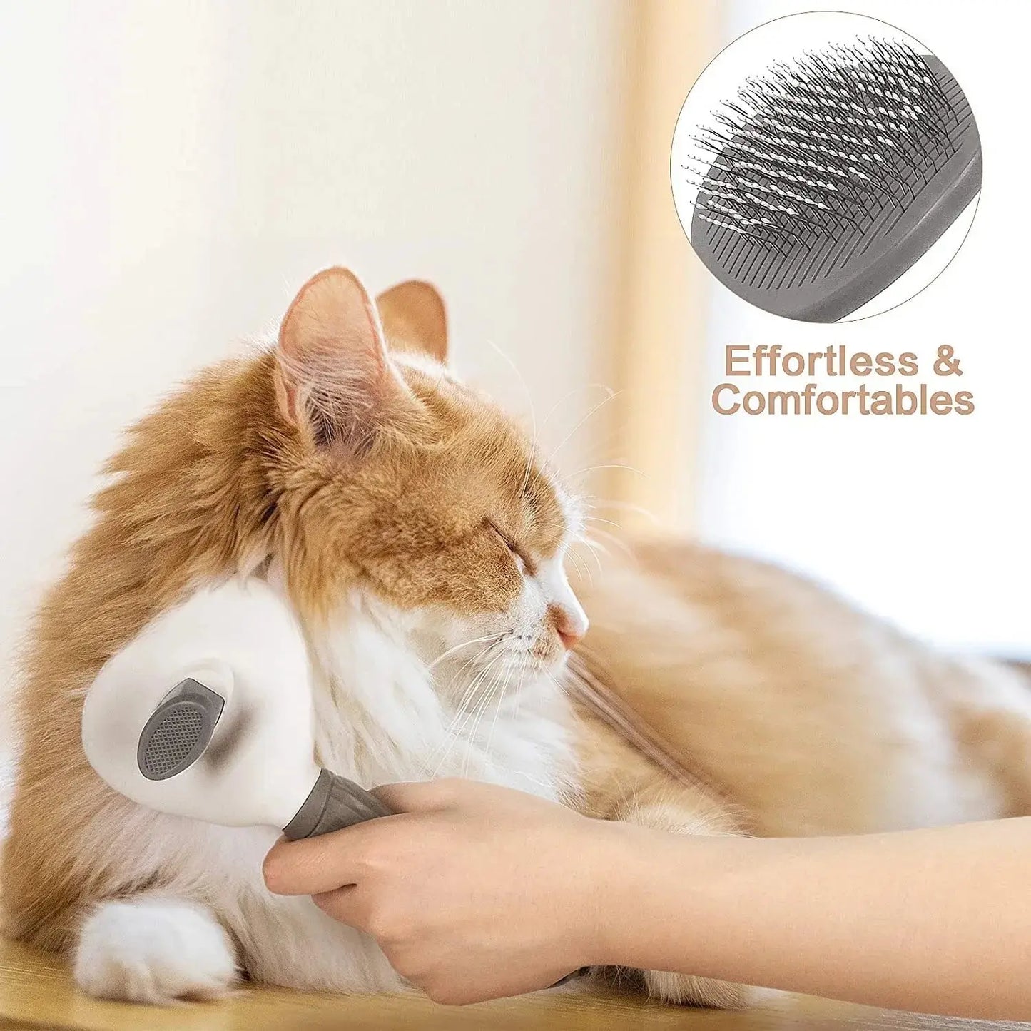 Perfecte Verzorgingsborstel voor Honden & Katten 🐶🐱 - Lumoraa