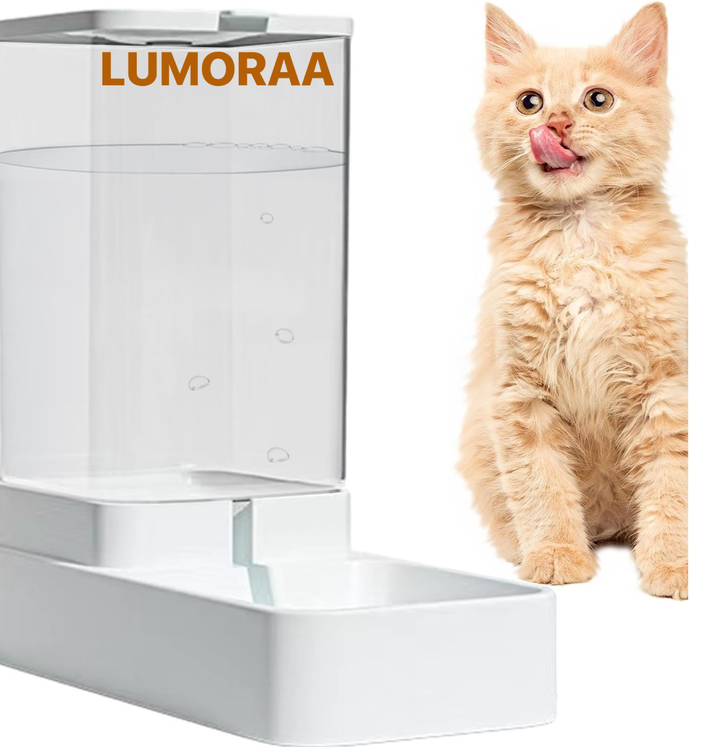 AutoPaws – Slimme Automatische Voeder- en Waterdispenser met Gravity Voedselopslag voor Katten en Honden - Lumoraa