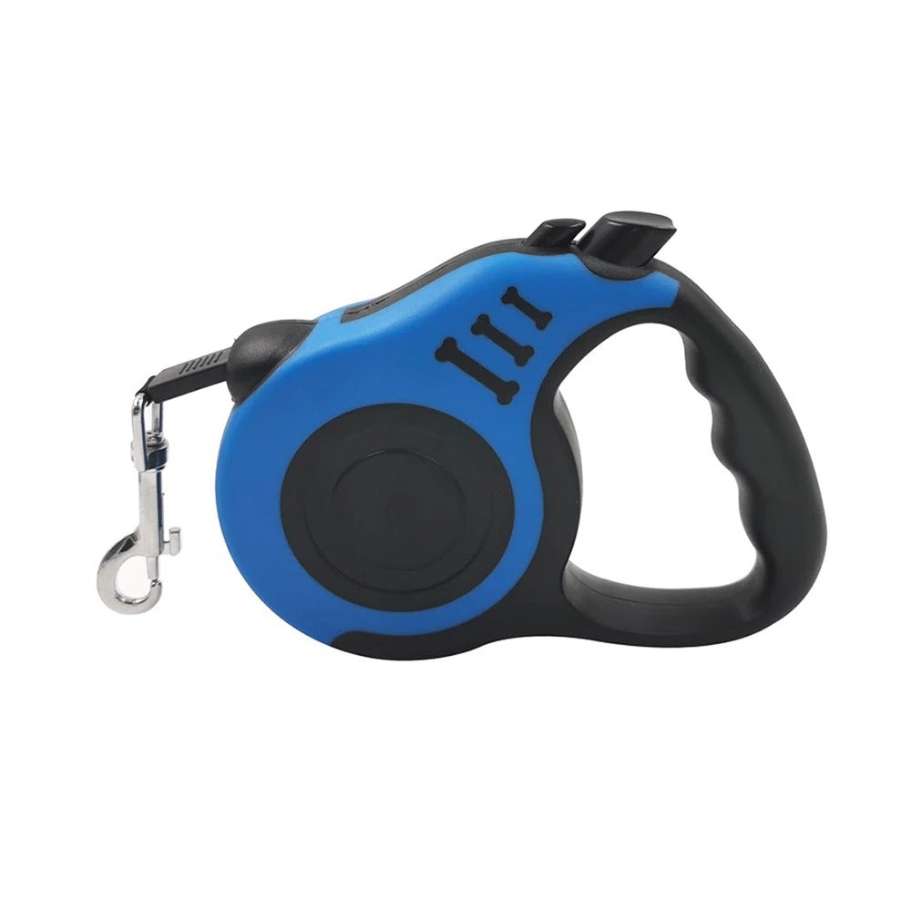 Lumoraa™ 3M & 5M Retractable Dog Leash – Tangle-Free & Durable Nylon Pet Lead - Lumoraa