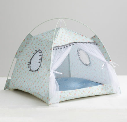 Katten Tent Kat Kat Huis Gesloten Huisdier Bed - Lumoraa