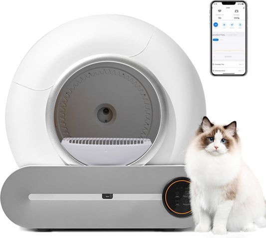 LumoClean – De Slimme Zelfreinigende Kattenbak - Lumoraa