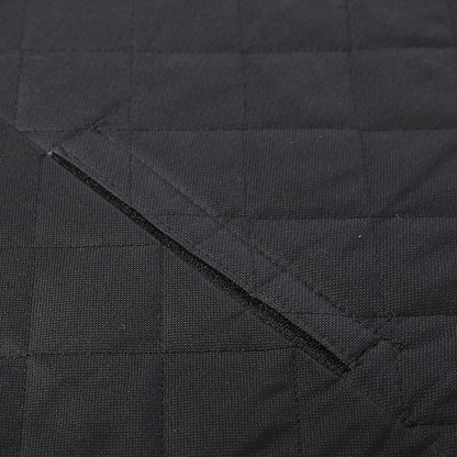 Hond Auto Zitplaatshoes Mesh Dierenvervoerder Hammock Veiligheidsbeschermer Auto Achterbankmat Met Rits En Zak Voor Reizen - Lumoraa