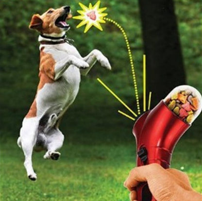 Automatische Voerwerper voor Huisdieren Interactief Speelgoed voor Hond & Kat | Snack Katapult Feeder - Lumoraa