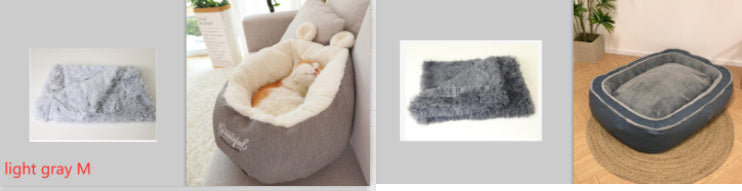 Hondenbed Warming Soft Sleeping Bag Kussen – Comfortabele Puppykussen voor Huisdieren | Hondenslaapzak en Kennel - Lumoraa
