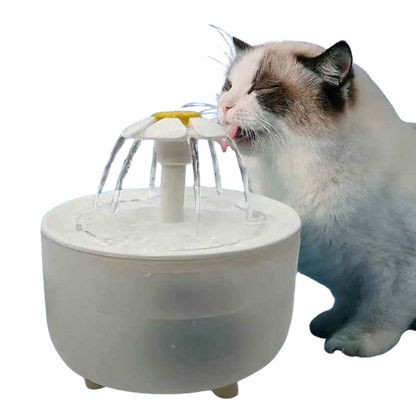 Automatische Waterfontein voor Huisdieren met Filter – 1,2L – Fluisterstil en Gezond Water voor Katten - Lumoraa