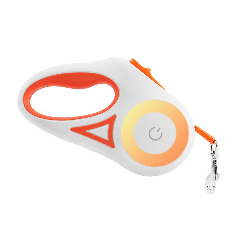 Lumoraa™ Retractable Dog Leash – 3M & 5M | Auto Brake, LED Light, Explosion-Proof Design, Optional Collar - Lumoraa