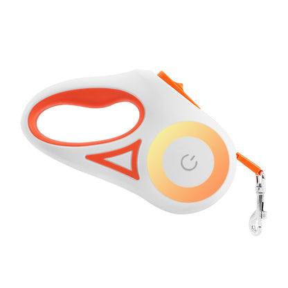 Lumoraa™ Retractable Dog Leash – 3M & 5M | Auto Brake, LED Light, Explosion-Proof Design, Optional Collar - Lumoraa