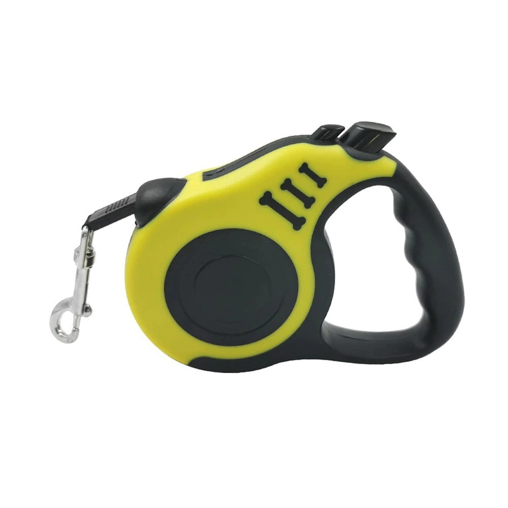 Lumoraa™ 3M & 5M Retractable Dog Leash – Tangle-Free & Durable Nylon Pet Lead - Lumoraa