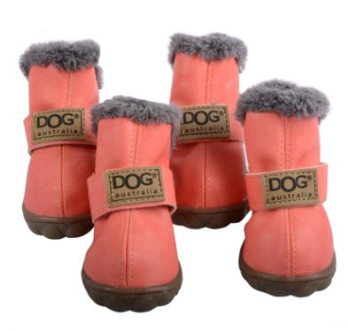 Dikke sneeuwlaarzen voor honden, houd warme teddy herfst- en winterschoenen