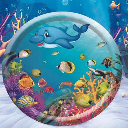 AquaFish™ – Verkoelend Waterbed in Visvorm | Voor Katten & Kleine Honden