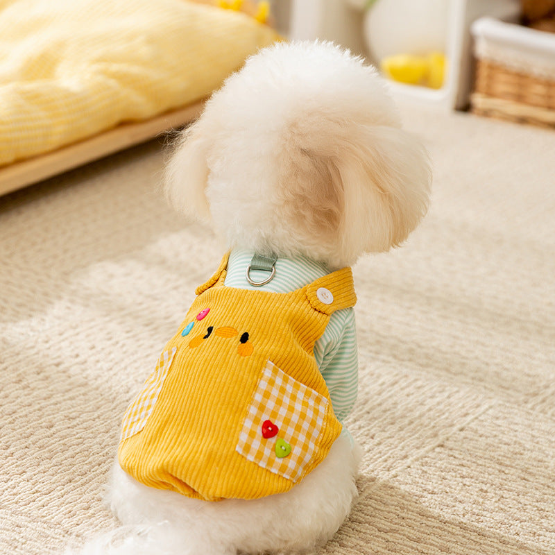 Herfst en Winter Hond Klein Dier Twee-benige Overall Pak - Lumoraa