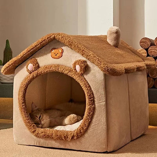 Luxe Kattenbed – Zacht, Comfortabel & Stijlvol voor Huisdieren - Lumoraa