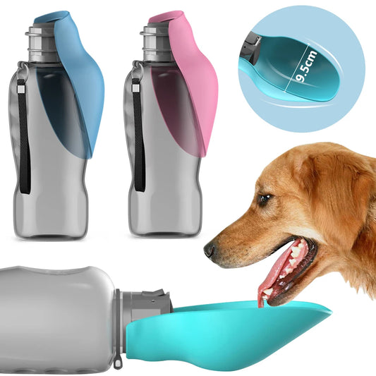umoraa™ 800ML Draagbare Drinkfles voor Honden – Hydratatie Altijd en Overal