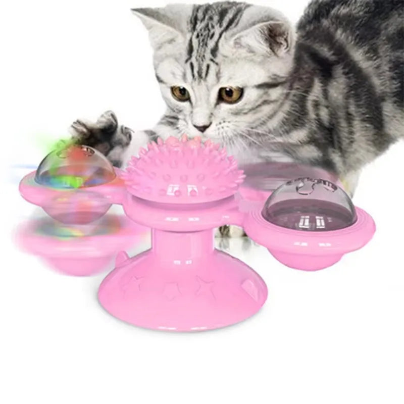 🐾 Draaispeelgoed met Lichtgevende Bal – Voor Eindeloos Plezier in Huis! - Lumoraa