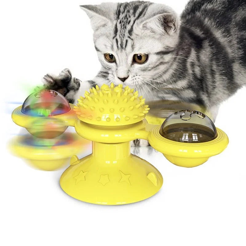 🐾 Draaispeelgoed met Lichtgevende Bal – Voor Eindeloos Plezier in Huis! - Lumoraa