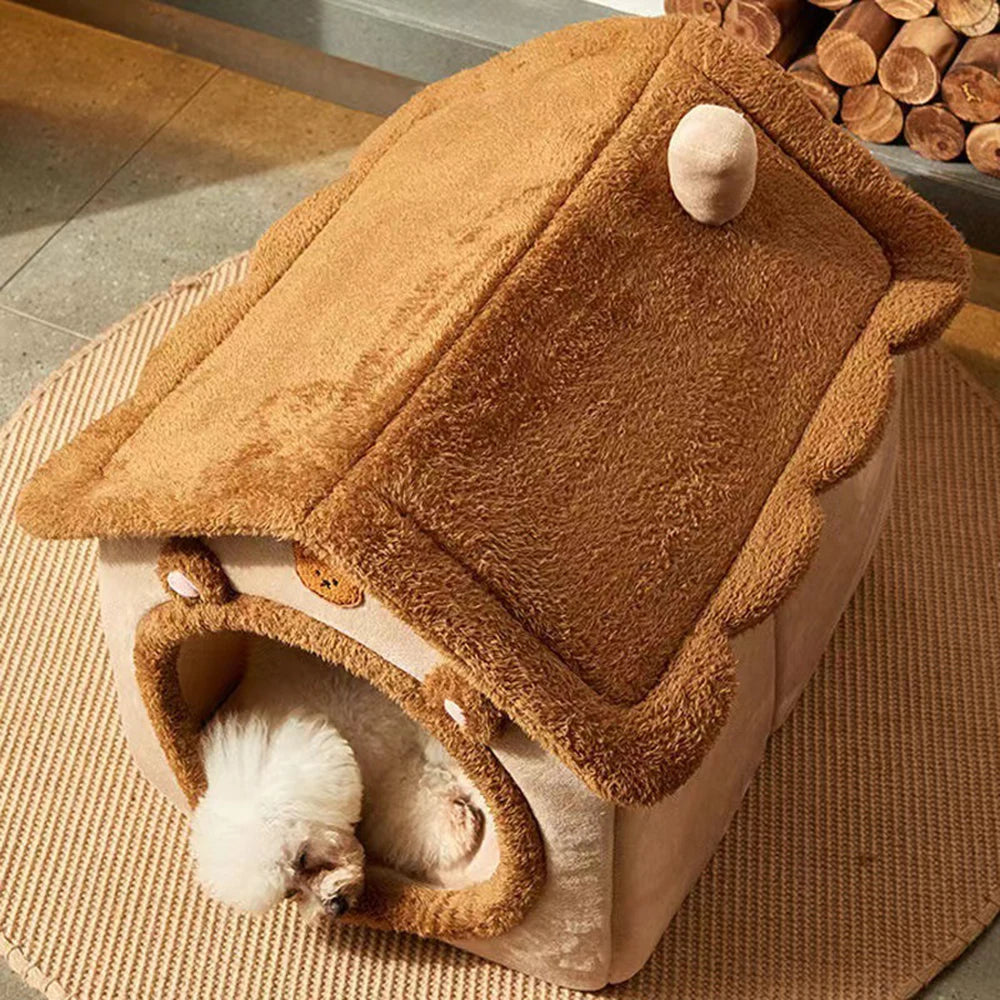 Luxe Kattenbed – Zacht, Comfortabel & Stijlvol voor Huisdieren - Lumoraa