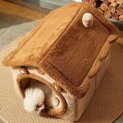 Luxe Kattenbed – Zacht, Comfortabel & Stijlvol voor Huisdieren - Lumoraa