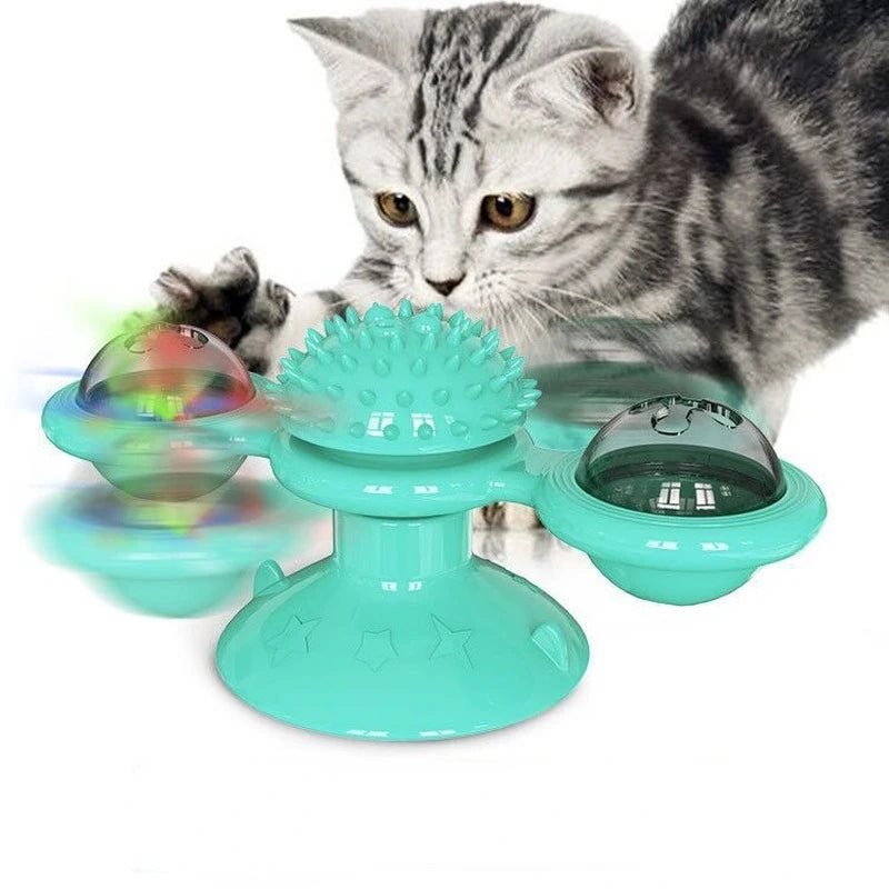 🐾 Draaispeelgoed met Lichtgevende Bal – Voor Eindeloos Plezier in Huis! - Lumoraa