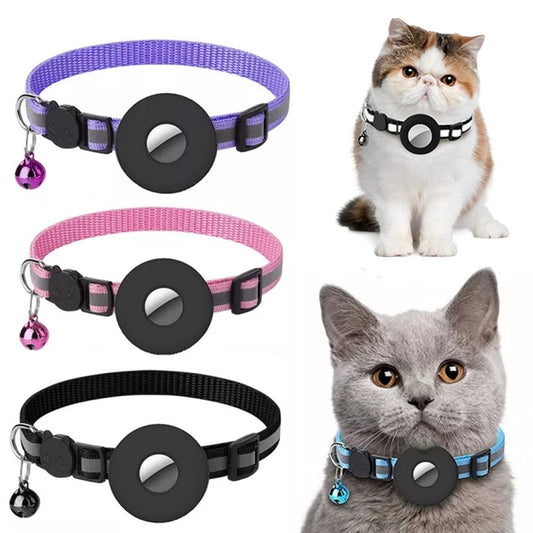 Reflective Collar Waterproof Holder Case For Airtag De perfecte bescherming voor jouw huisdier! - Lumoraa